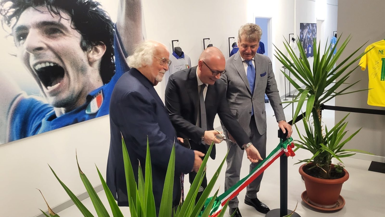 Inaugurazione della mostra Paolo Rossi